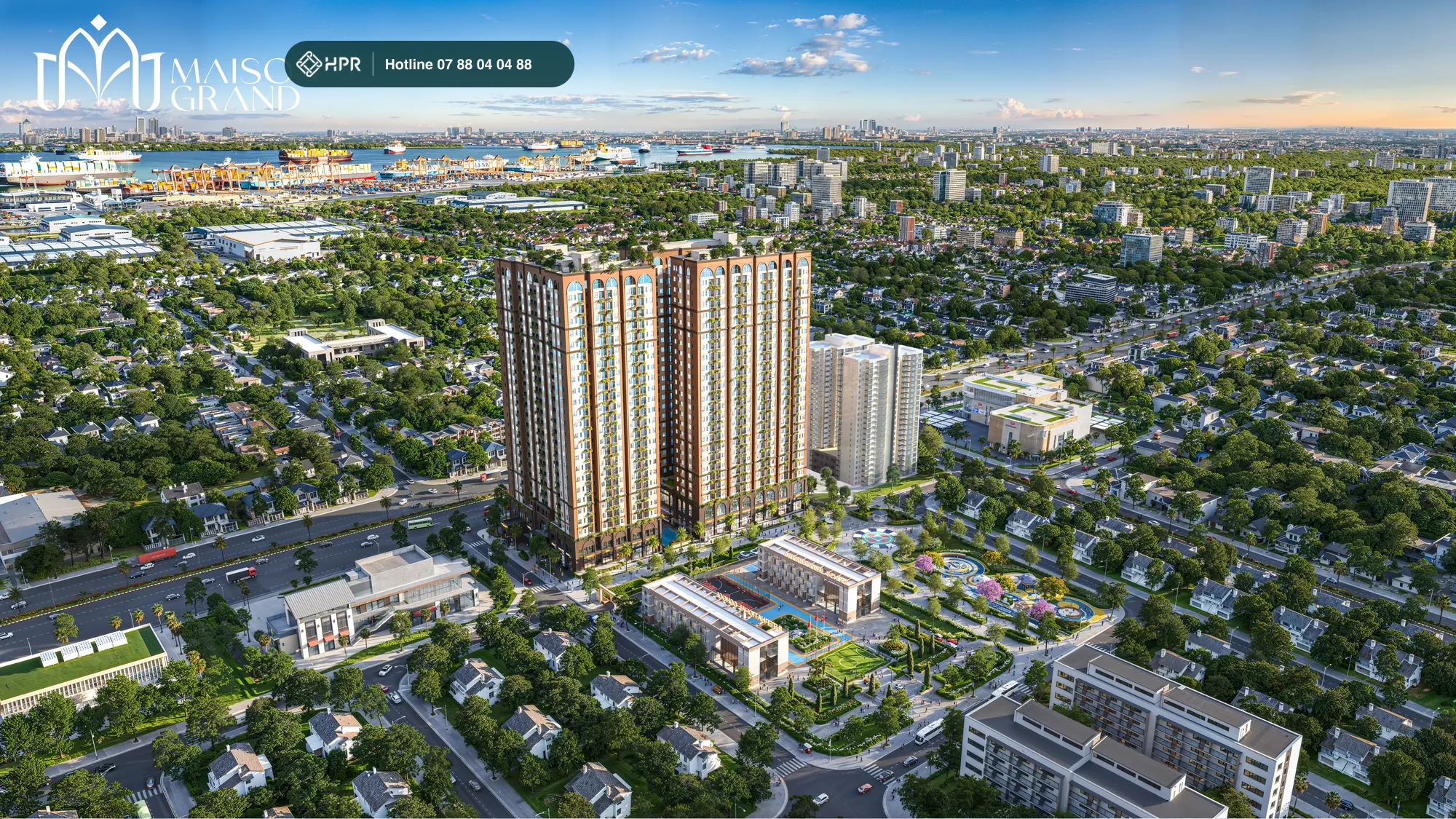 Tổng thể nhìn về cảng Phú Mỹ