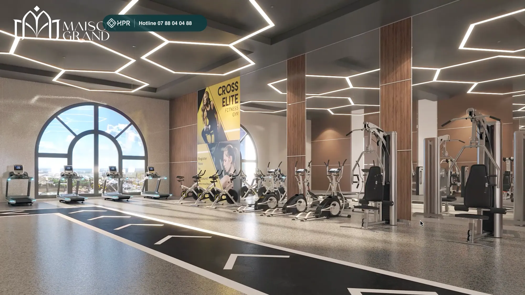 Shophouse làm phòng gym