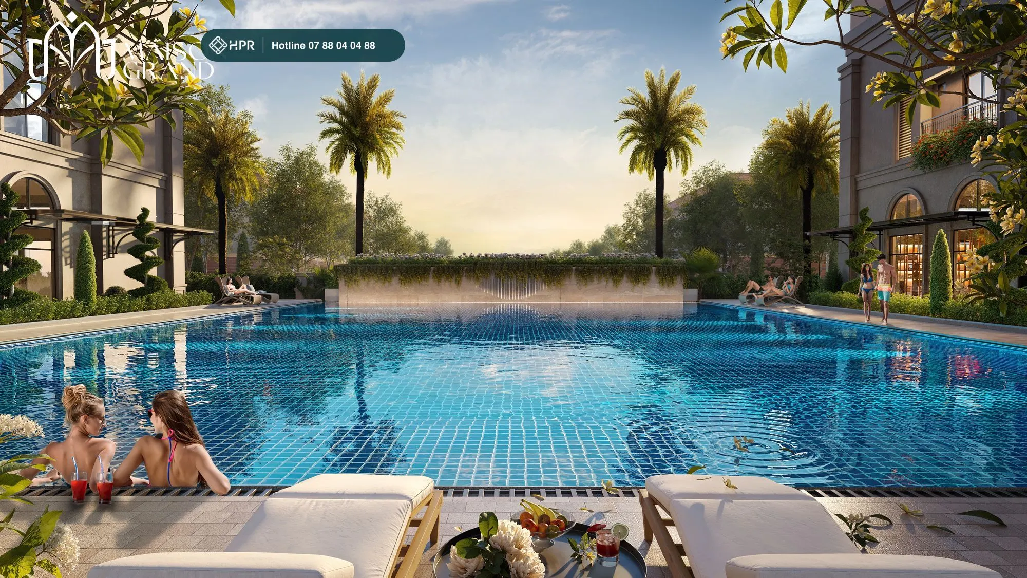 Bể bơi Aqua Grand tại Maison Grand Phú Mỹ