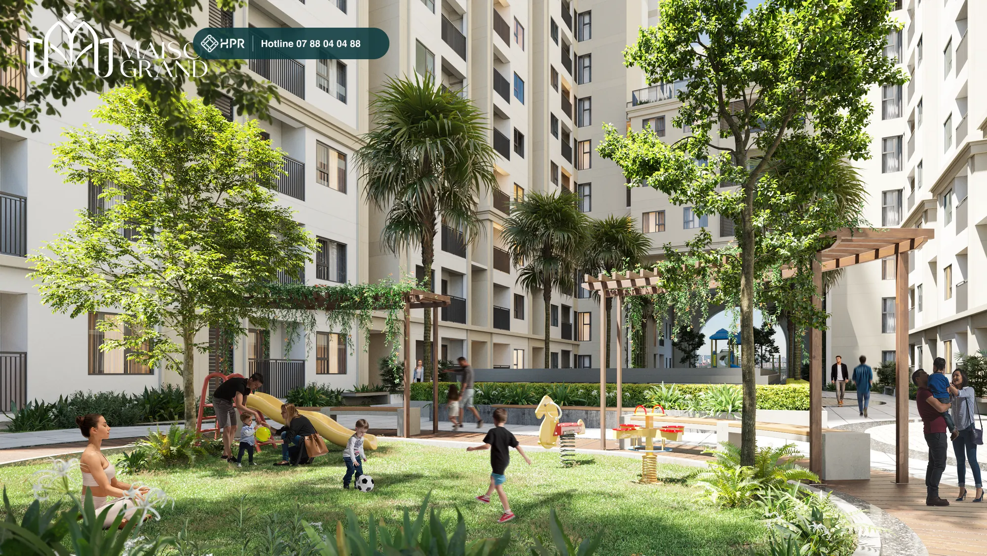 Công viên nội khu Maison Grand Phú Mỹ